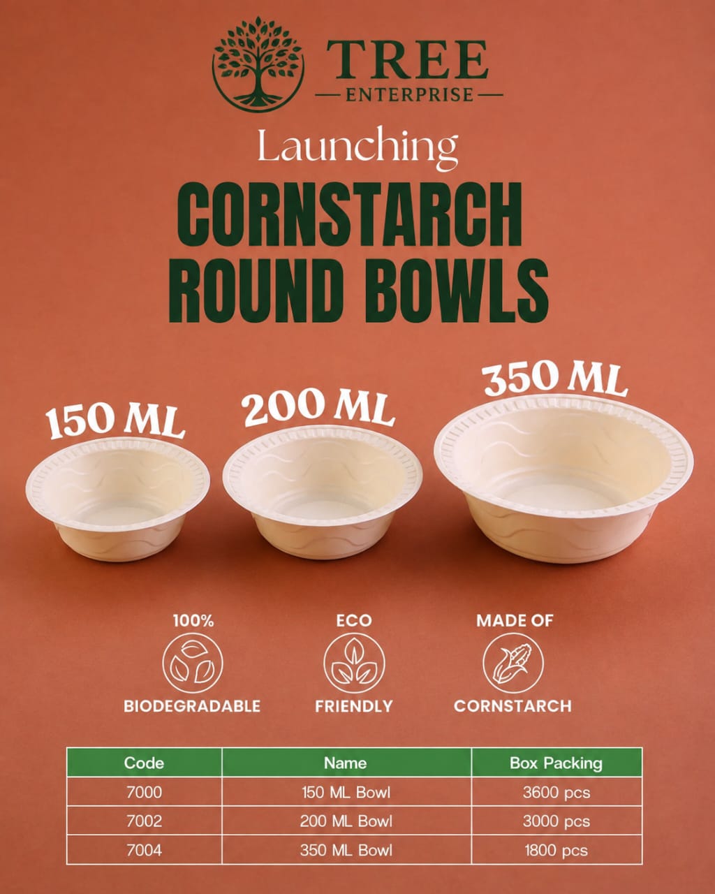 CORN STARCH BOWL 